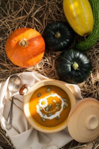 spiced pumpkin soup whirlowbrook hall