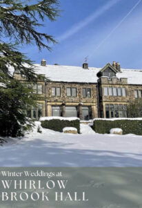 Winter Wedding Packages at Whirlow Brook Hall Sheffield 