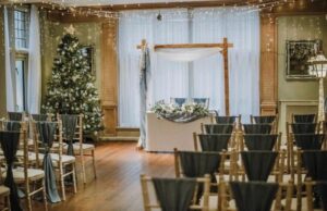 Winter wedding showcase Whirlow Brook Hall Sheffield